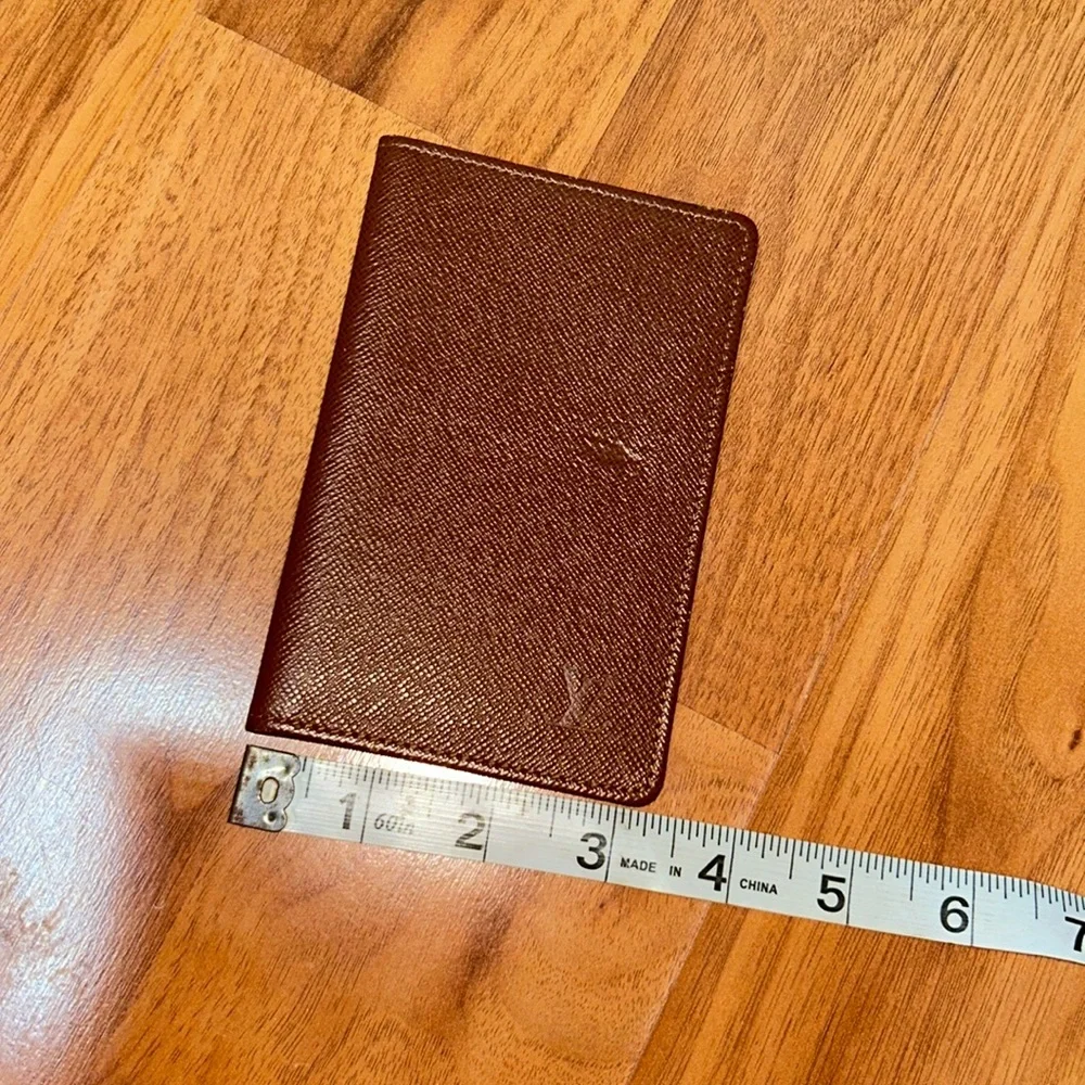 Authentic Louis Vuitton Taiga Leather ID / Card Holder
